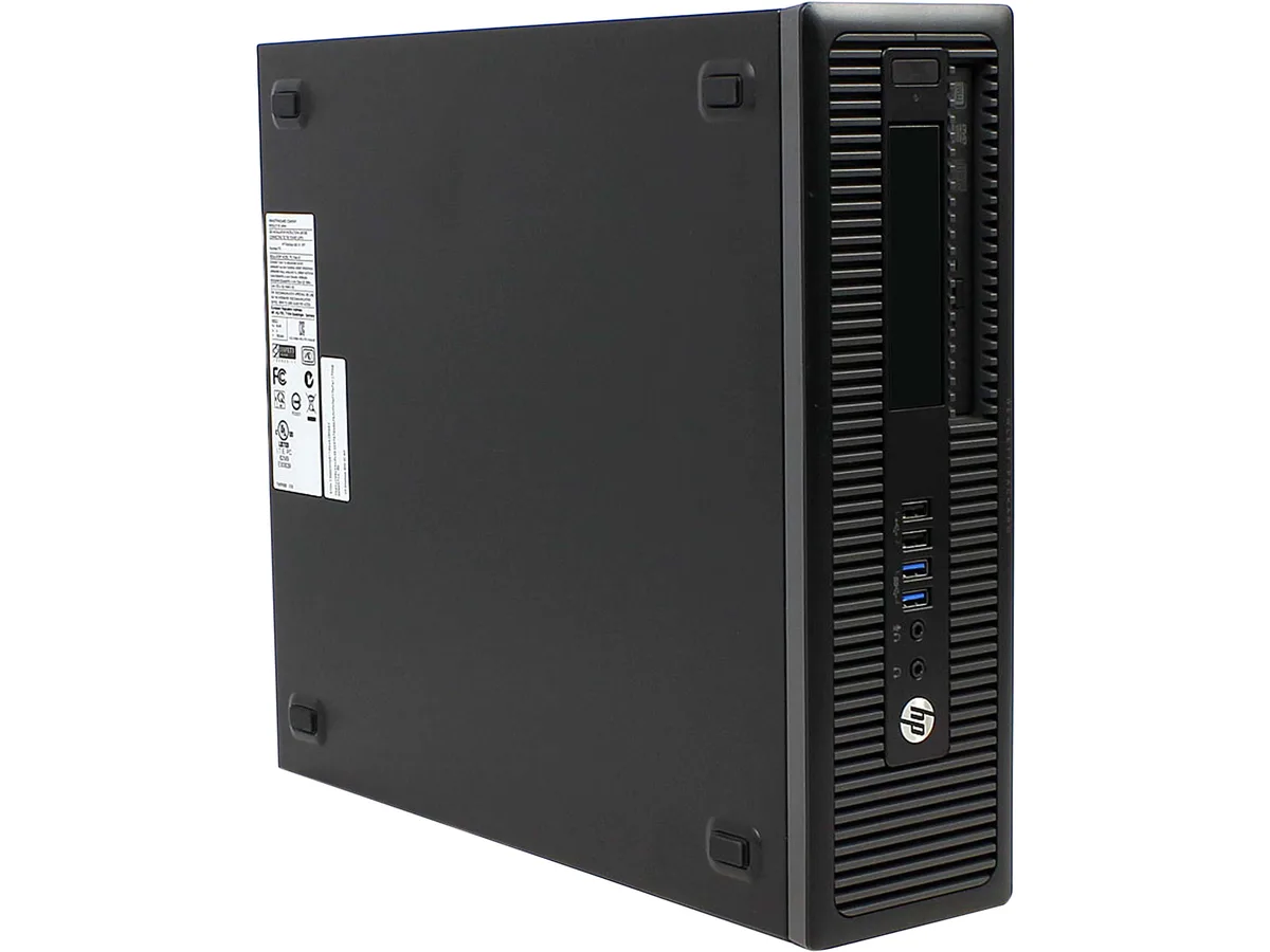 HP HP 19VFHPDT0602 ProDesk 600 G1 i5-4570 8GB DDR3 512GB SSD desktop PC — product photo