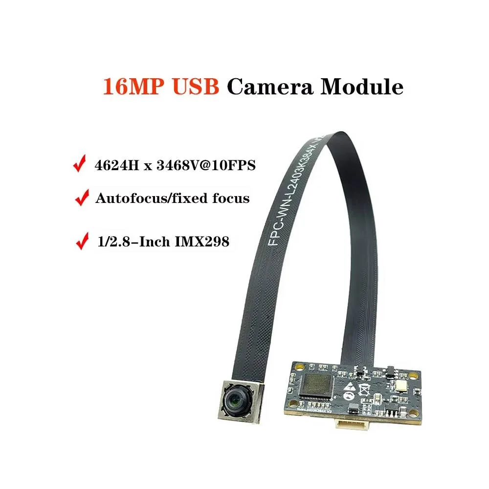Weinandianzi Weinandianzi WN-L2403K384X FT16MP FF 16MP USB Camera Module IMX298 AF 78.4° — product photo