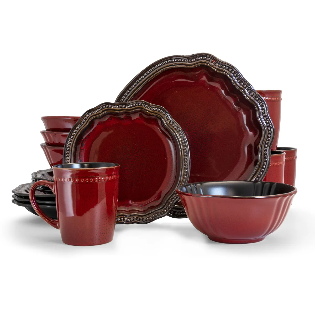 Elama Elama EL-REGENCY16 16-piece stoneware dinnerware set — product photo