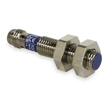 Cylindrical inductive proximity sensor in 303 stainless steel with 2m cable