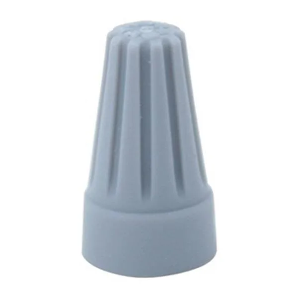 Gray twist-on wire connectors, 500 pack