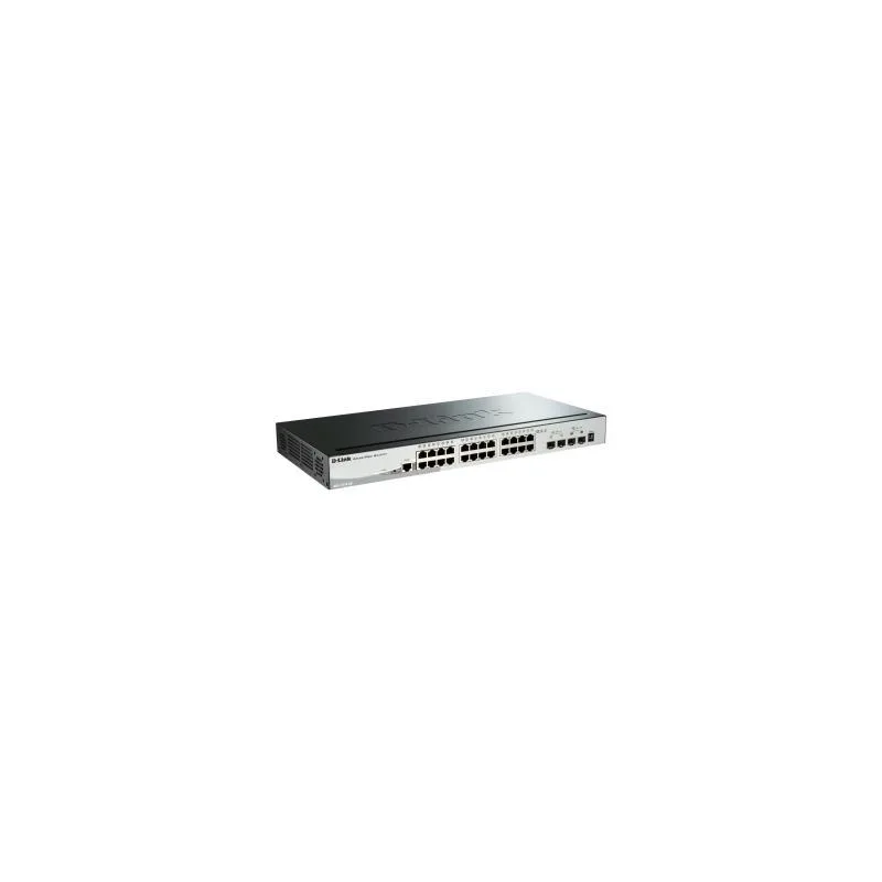 D-Link D-Link DGS-1510-28X 24-port Gigabit network switch with 4 SFP+ uplinks — product photo