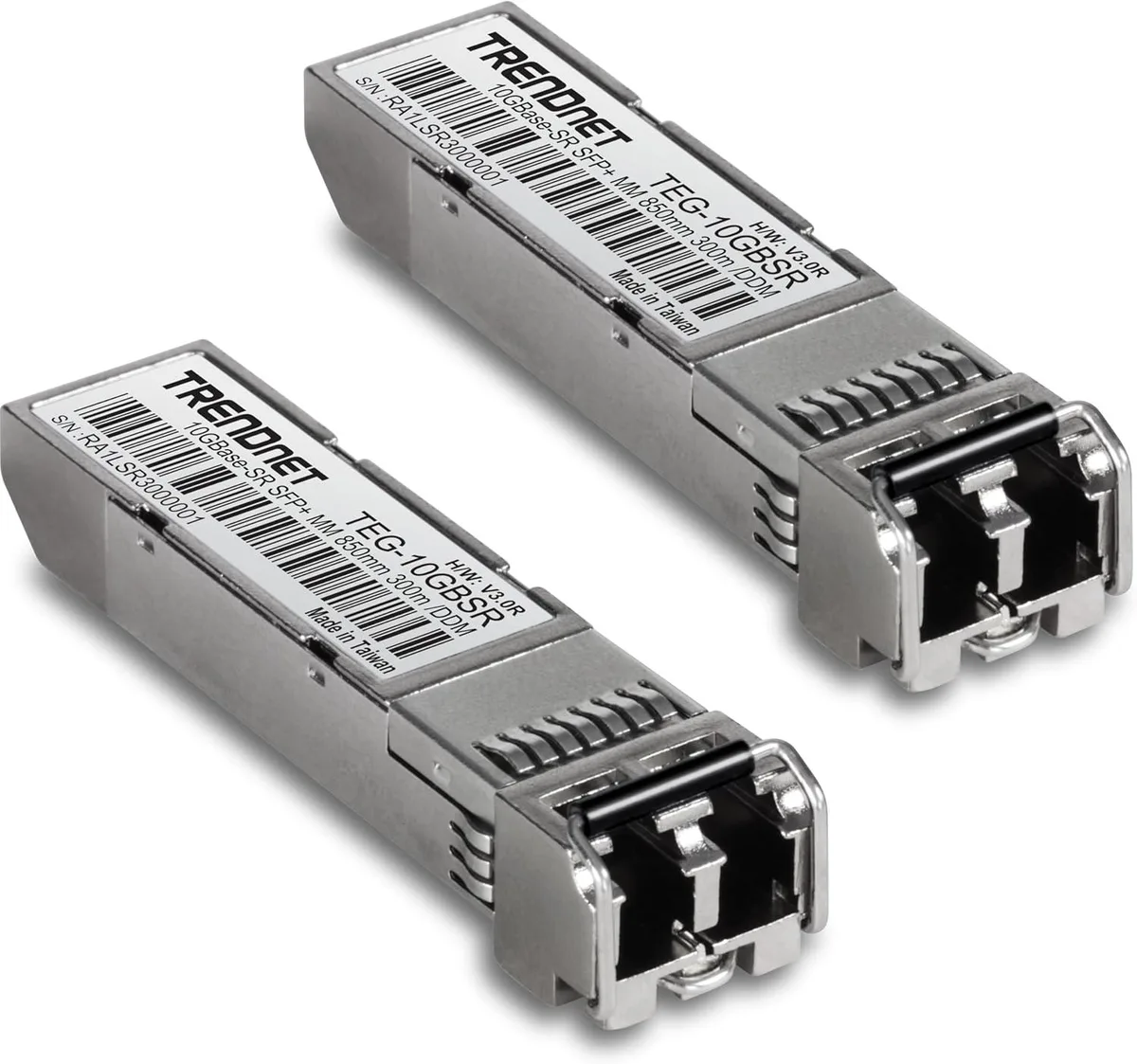 TRENDnet TRENDnet TEG-10GBSR/2 2-Pack 10GBASE-SR SFP+ Transceivers — product photo