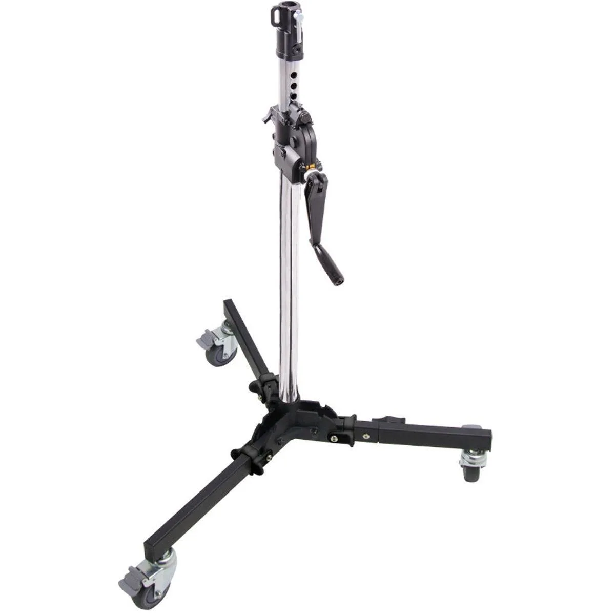Kupo Kupo 2-Section Low Base Wind-Up Stand 7.2 ft 77 lb Black Chrome — product photo