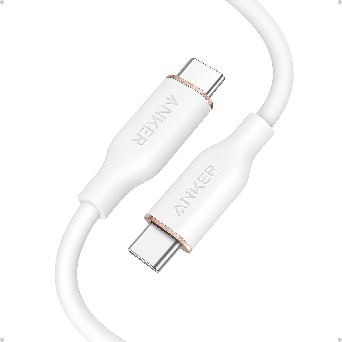 Anker Anker A8552 USB-C Cable 240W White 3ft — product photo