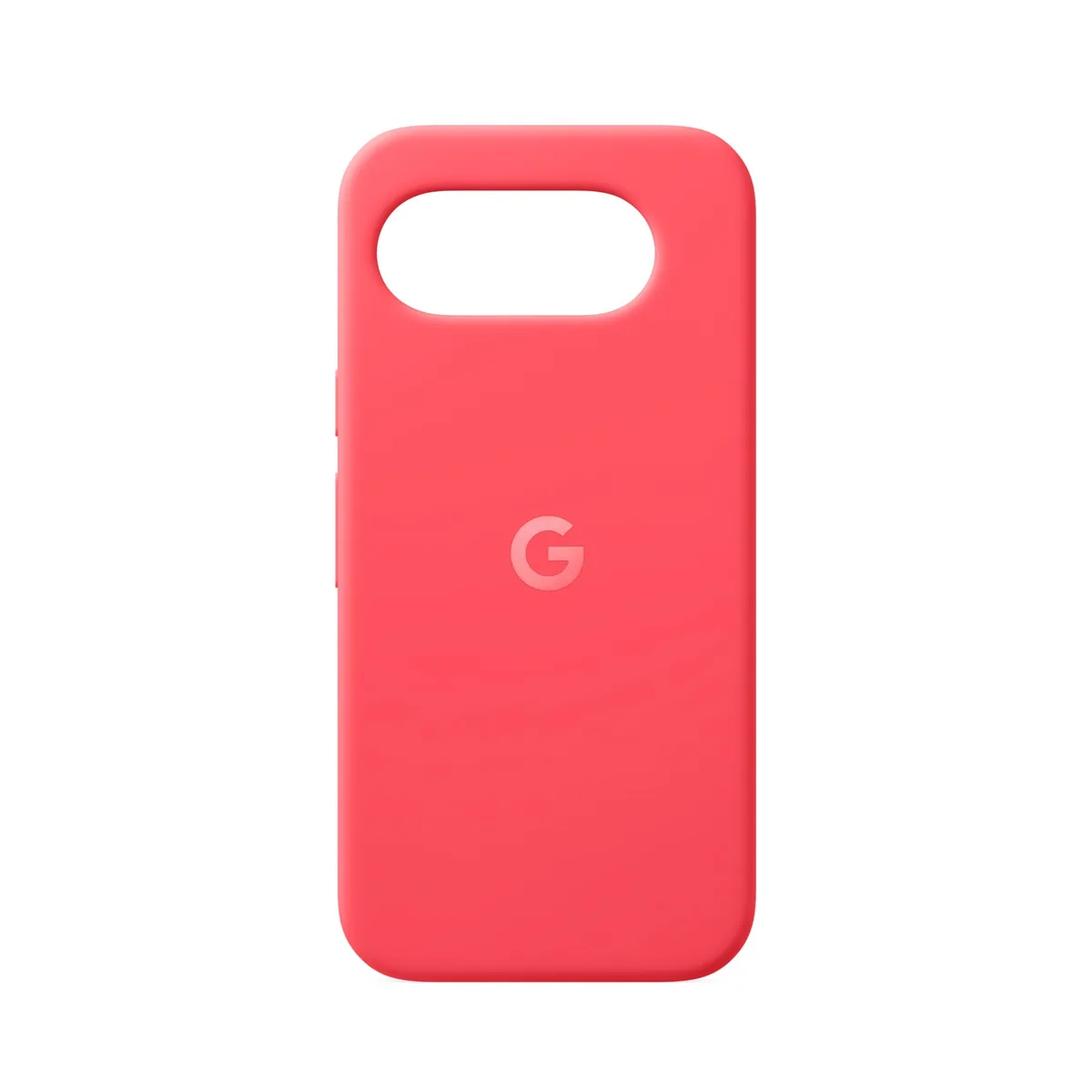 Berry silicone phone case for Pixel 10a, soft matte finish, solid colour