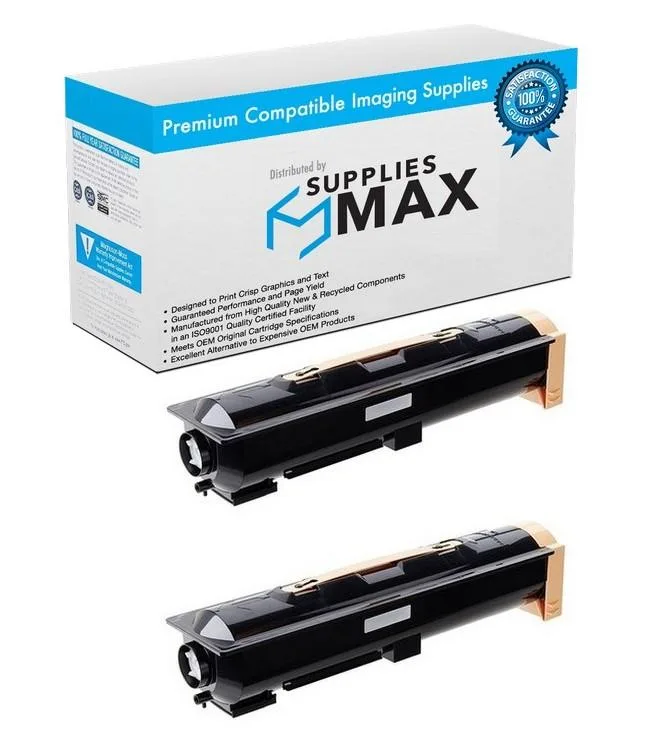 SuppliesMax SuppliesMax Toner Cartridge 2 Pack Black 30000 Pages for WorkCentre 5222 5225 5350 Series — product photo