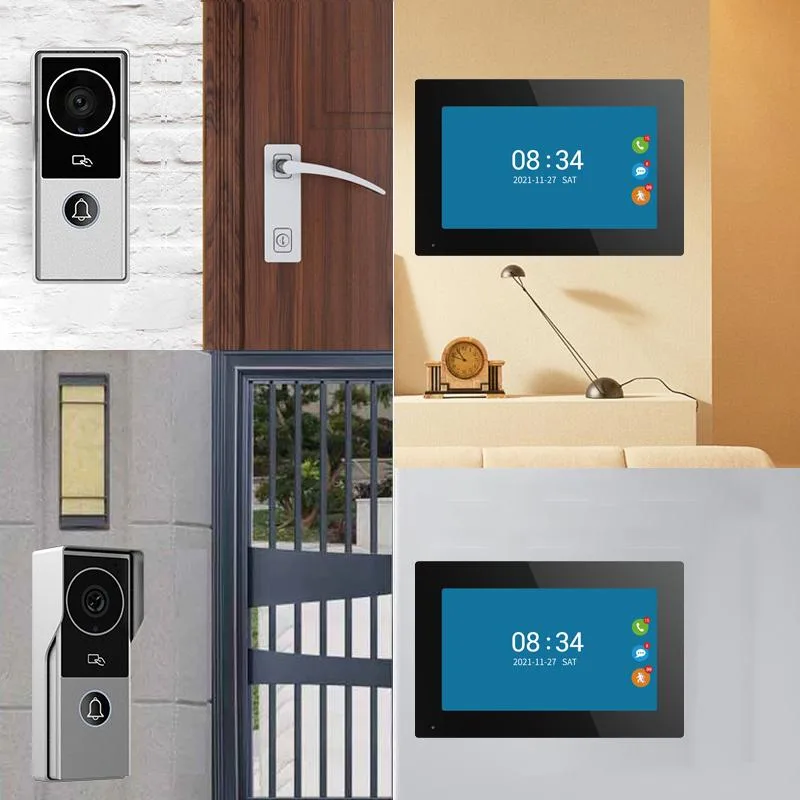 visiPower visiPower 7" 1080P Video Doorbell Intercom System 2 Door 2 Monitor — product photo