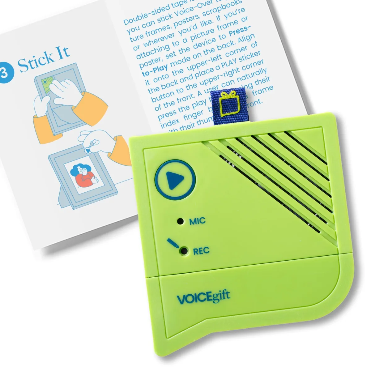  VoiceGift VRMMB Voice Recorder 60s 20MB Green — product photo