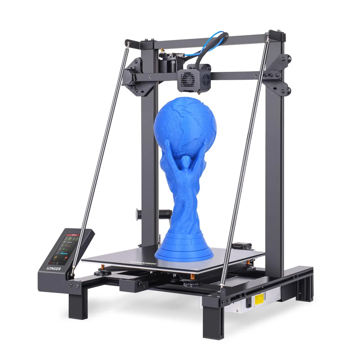LONGER LONGER LK5 Pro 3D Printer 300x300x400mm Dual Blower Kit Orange — product photo
