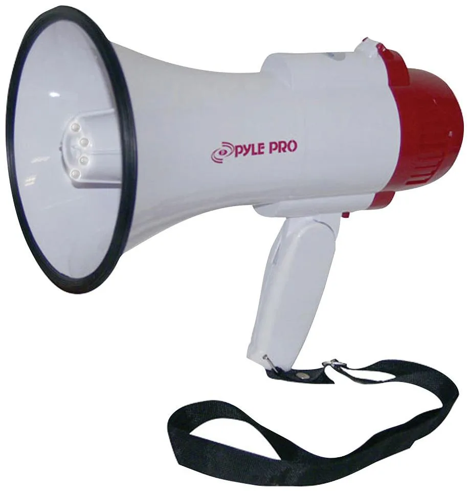 PYLE AUDIO PYLE AUDIO PMP37LED 30W Megaphone with Siren &amp; LED Light — product photo