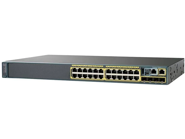 Cisco Systems, Inc. Cisco Systems, Inc. WS-C2960X-24TS-LL network switch 24 x 10/100/1000 2 SFP — ภาพสินค้า