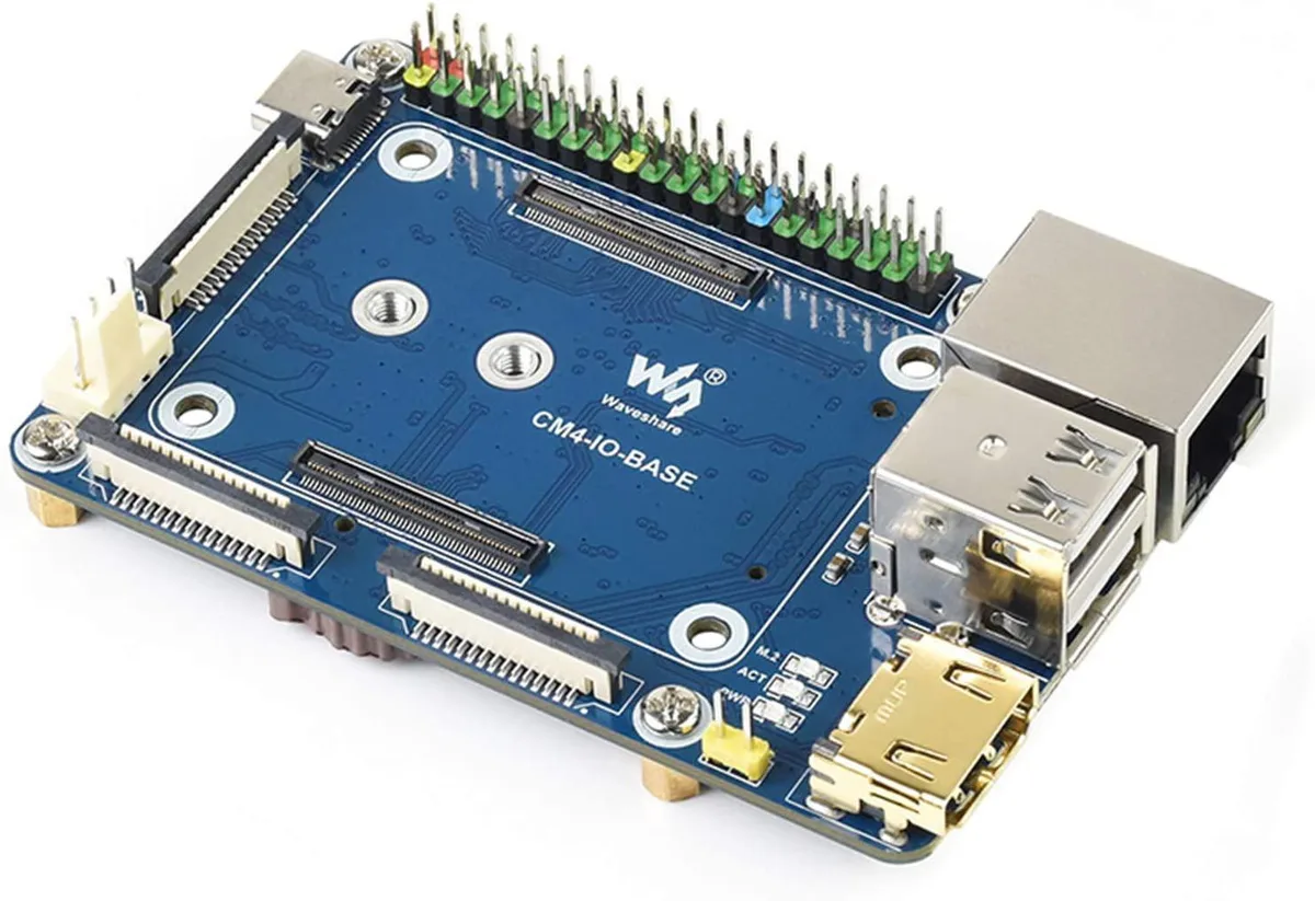 WaveShare WaveShare CM4-IO-BASE-B barebone mini PC — product photo