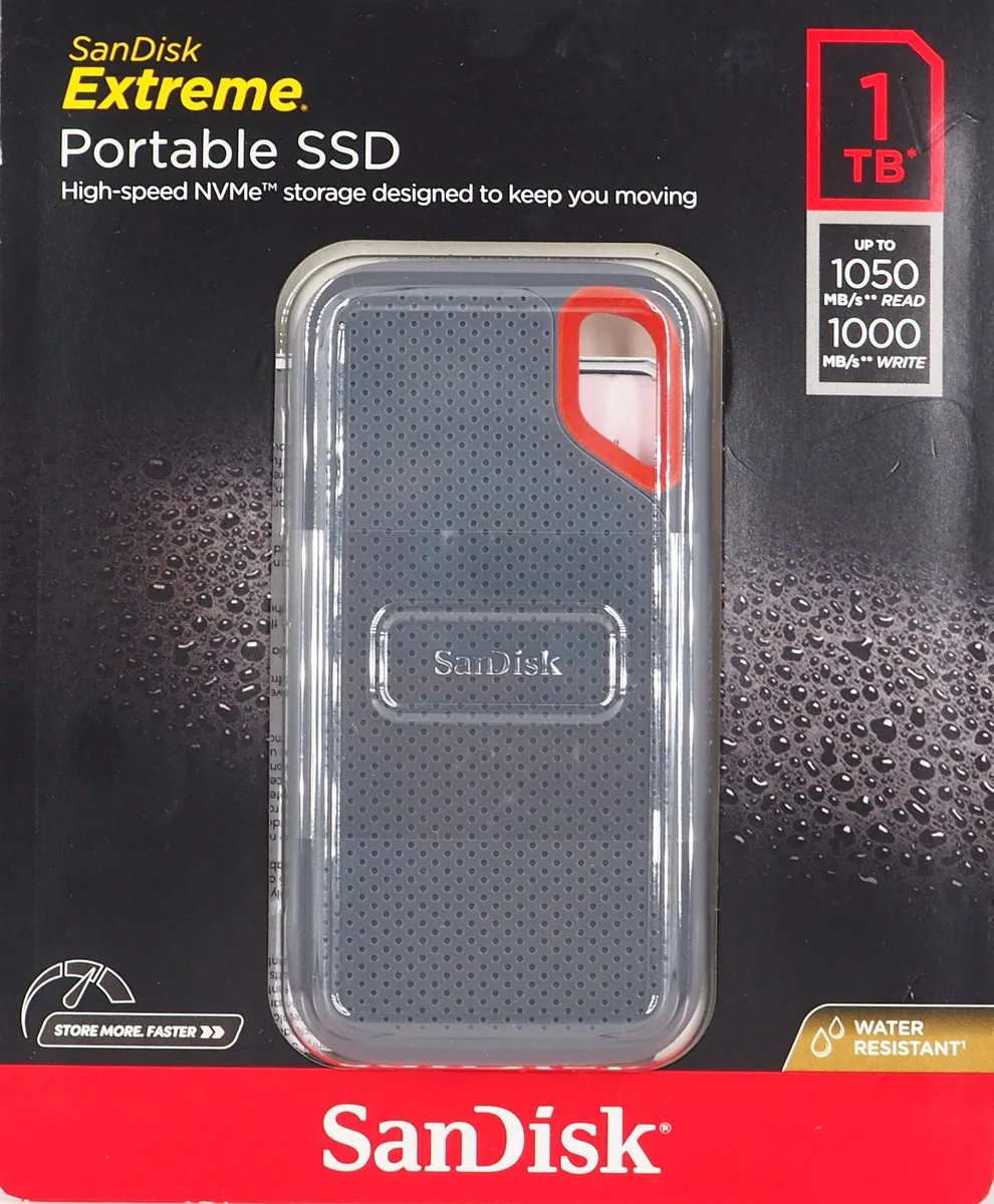 SanDisk SanDisk SDSSDE61-1T00-AT 1TB portable SSD — product photo