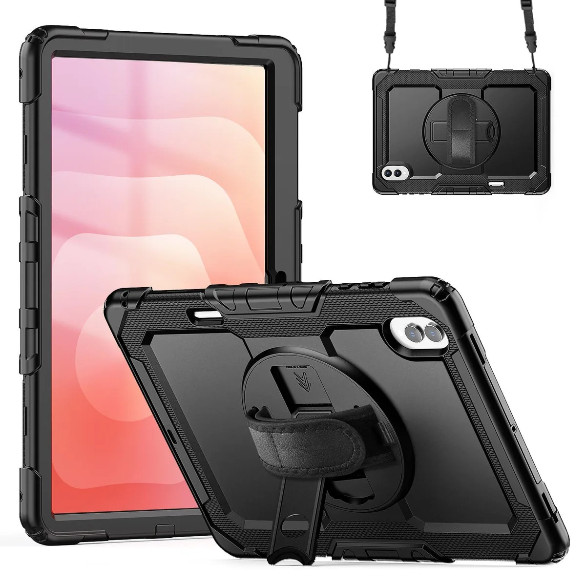 Timoom Timoom Heavy Duty Shockproof Case for Samsung Galaxy Tab S11 Ultra 14.6" 2025 (SM-X930/SM-X936B) Black — product photo