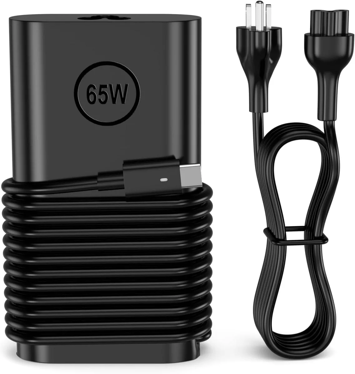 PISKEKAT PISKEKAT 65W 45W USB-C Charger Dell Latitude XPS 13 15 Chromebook 3100 AC Adapter — product photo