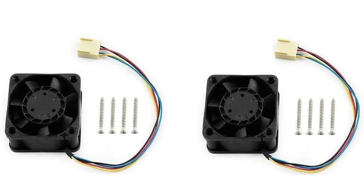 LORDWORLD LORDWORLD 2 Pack 5V PWM Fan 40×40×20mm 4-Pin for Jetson Nano — product photo
