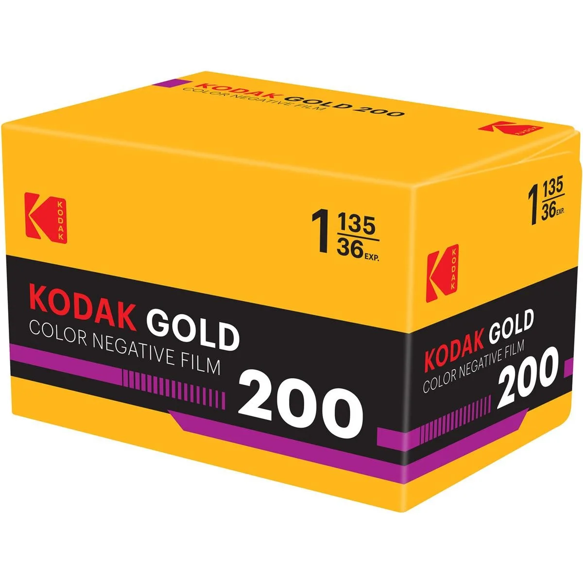 Kodak Kodak Gold 200 Color Negative Film 135 36 Exposures #7518251 — product photo