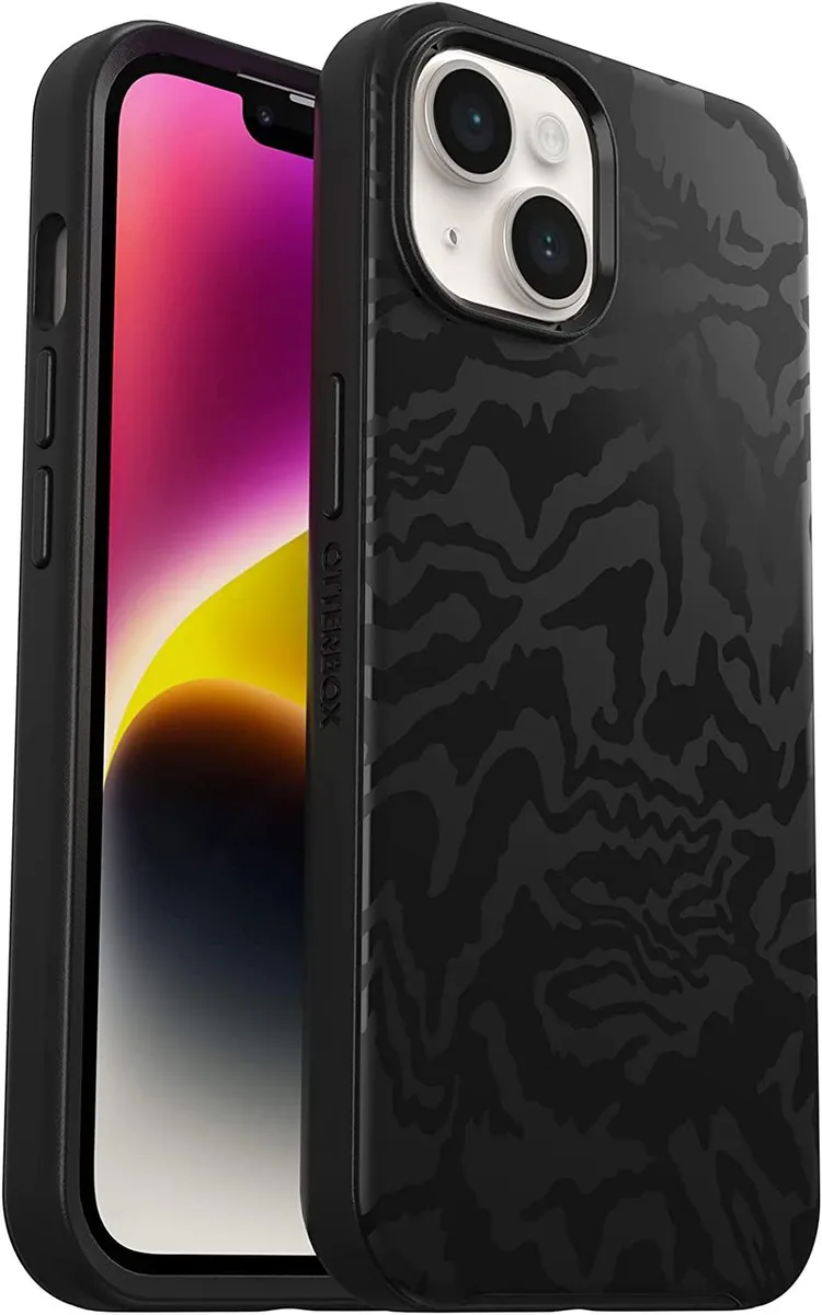 OtterBox OtterBox Symmetry Series+ MagSafe Case for iPhone 14 - Rebel Black — product photo