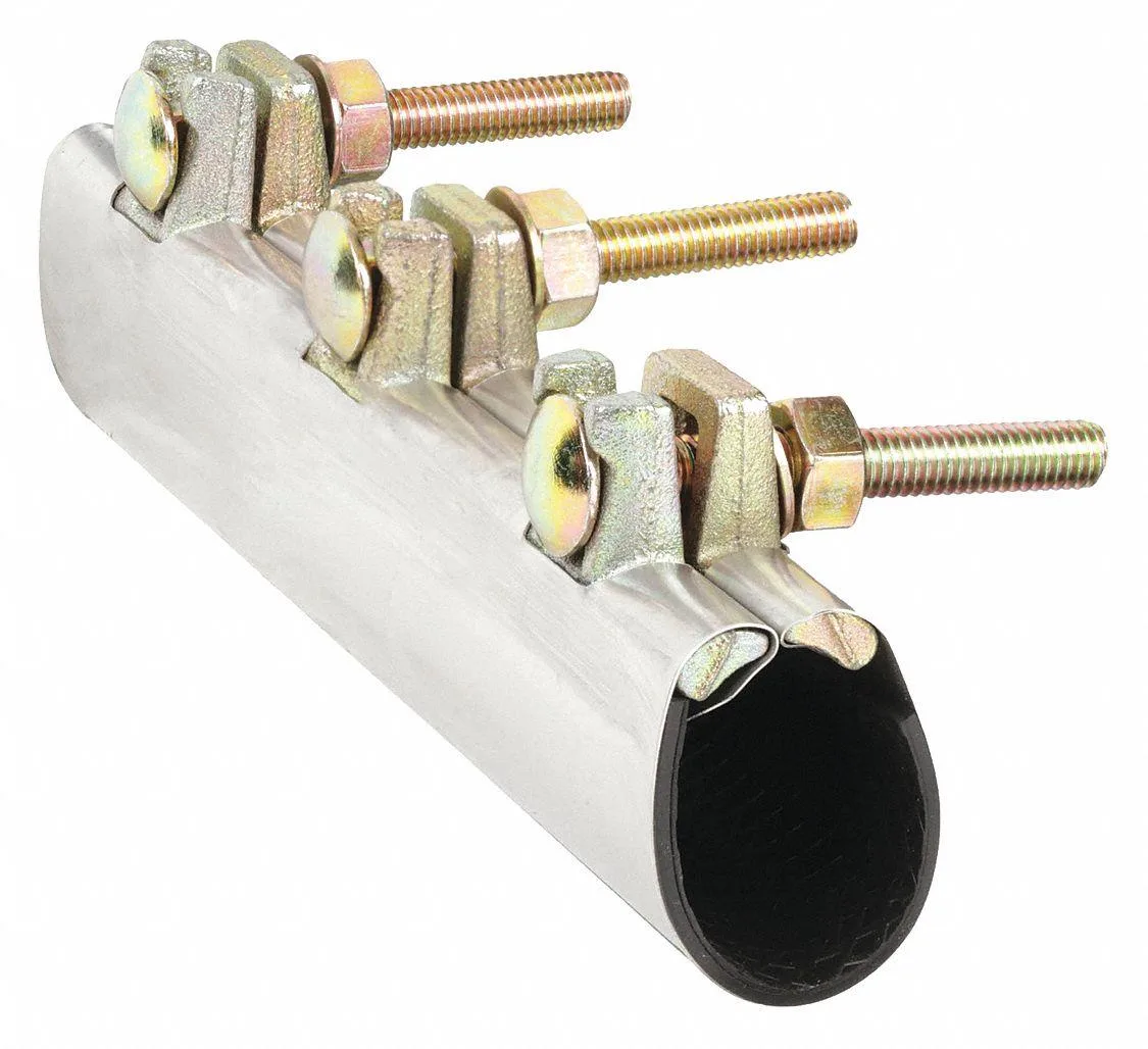 Matco-Norca Matco-Norca 330-079 3-Bolt 1-1/2 in 304SS Repair Clamp — product photo