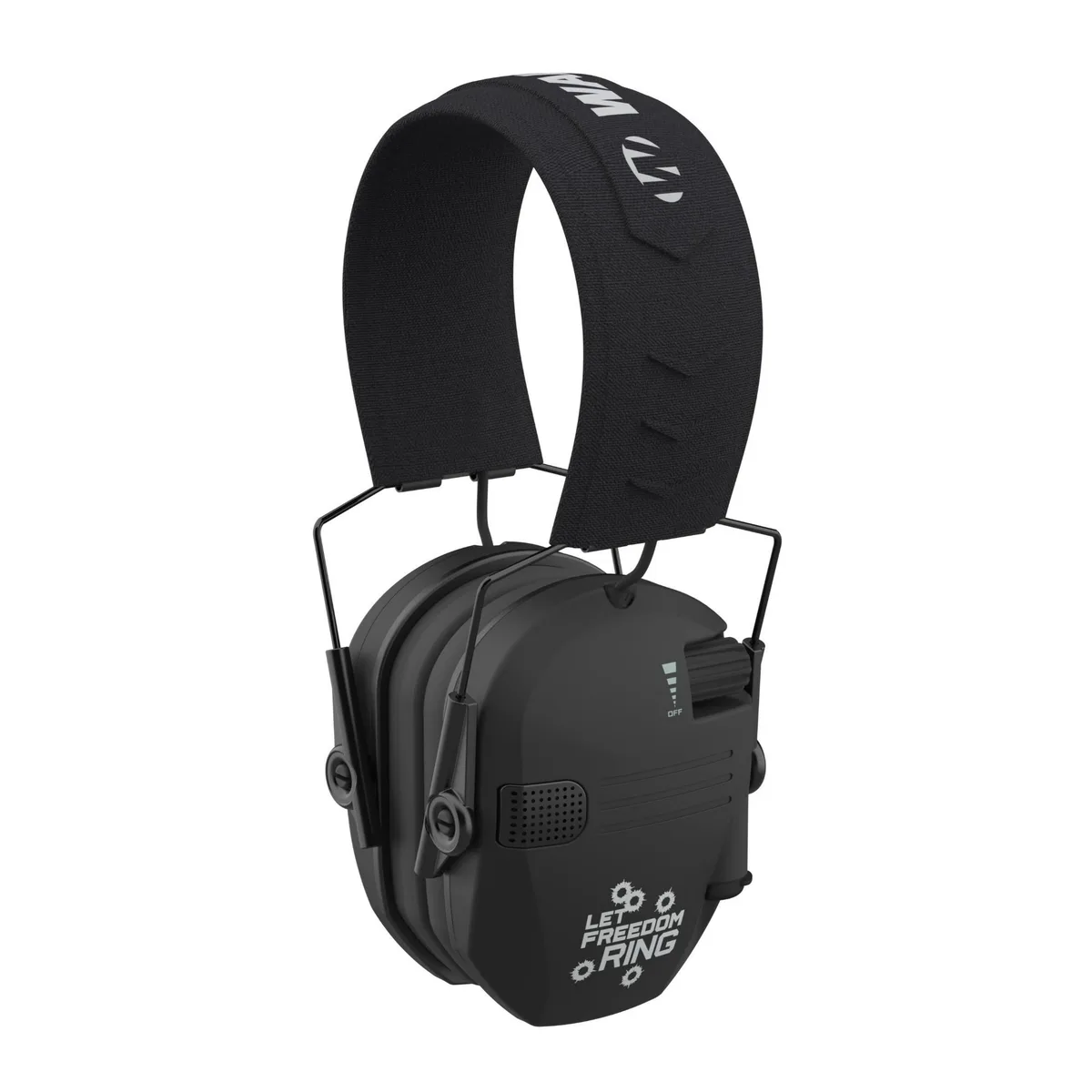 Walkers Walkers Razor Slim Electronic Earmuffs Let Freedom Ring 23 dB NRR 0.02 s reaction — product photo