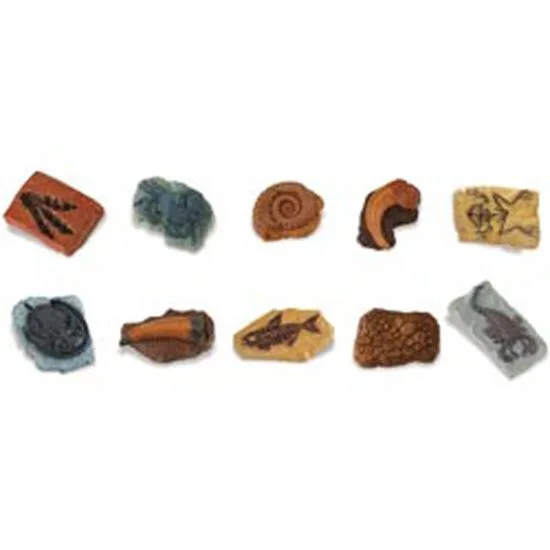 Safari Ltd. Safari Ltd. Ancient Fossils 10-piece action figure set — product photo