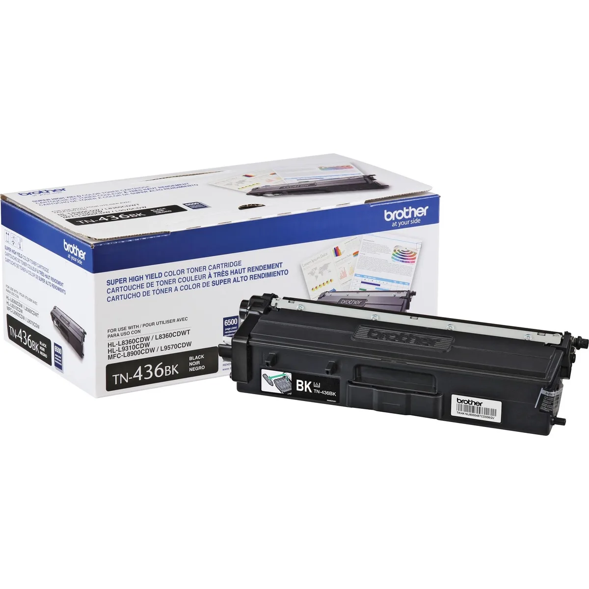 Brother Brother BRTTN436BK TN436BK Black Toner Cartridge 6500 Pages — product photo