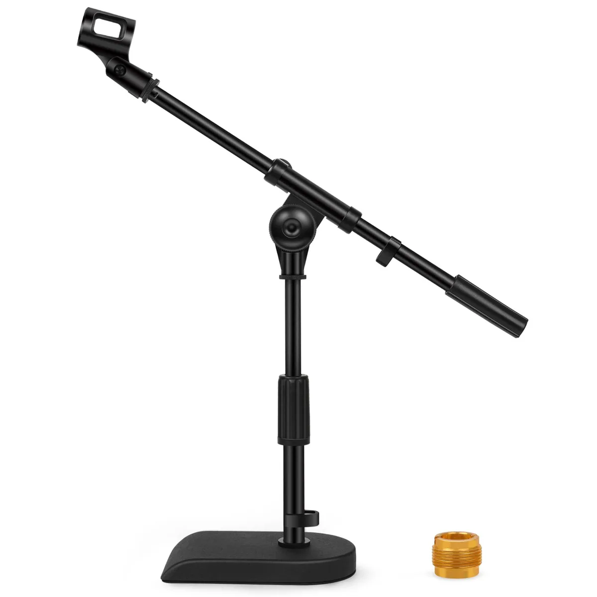 InnoGear MS542D Adjustable Desk Microphone Stand, 2 Pack, Black — product photo