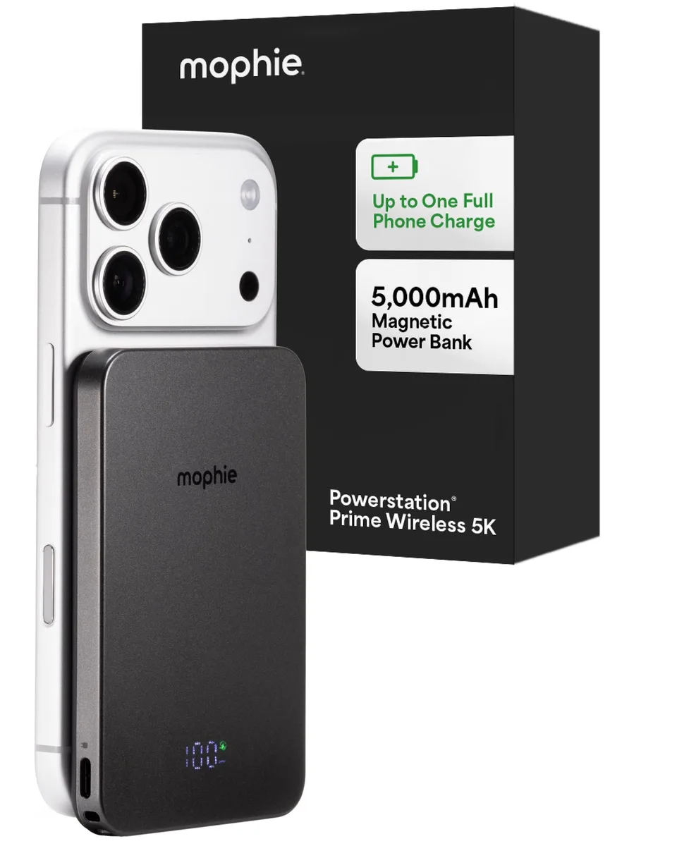  Mophie PS-5K-7.5W 5000mAh 7.5W magnetic power bank — product photo