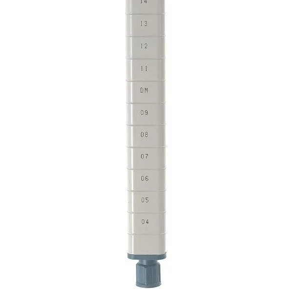Metro Metro MQ74PE Shelving Post 74 in Taupe 4-Pack — product photo