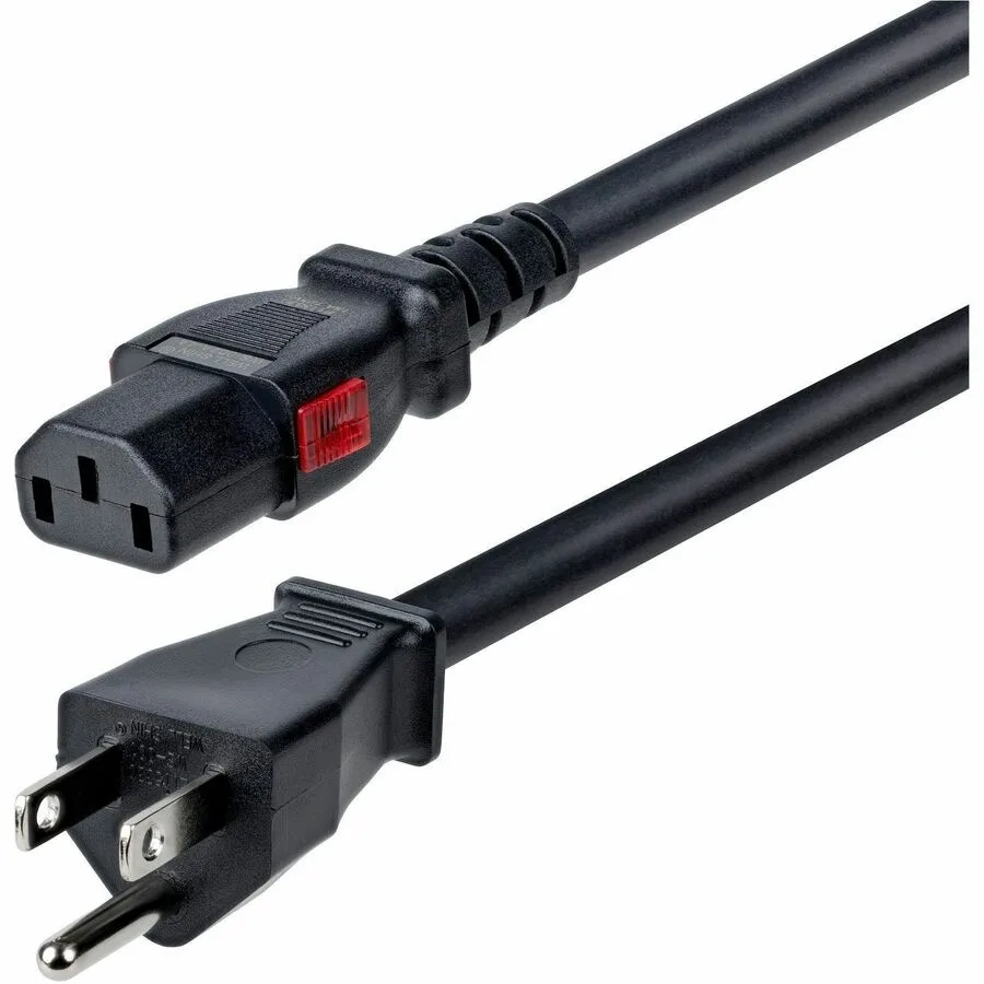 STARTECH STARTECH 15ft Heavy Duty Power Cord NEMA 5-15P to Locking C13 14AWG 125V 15A — product photo