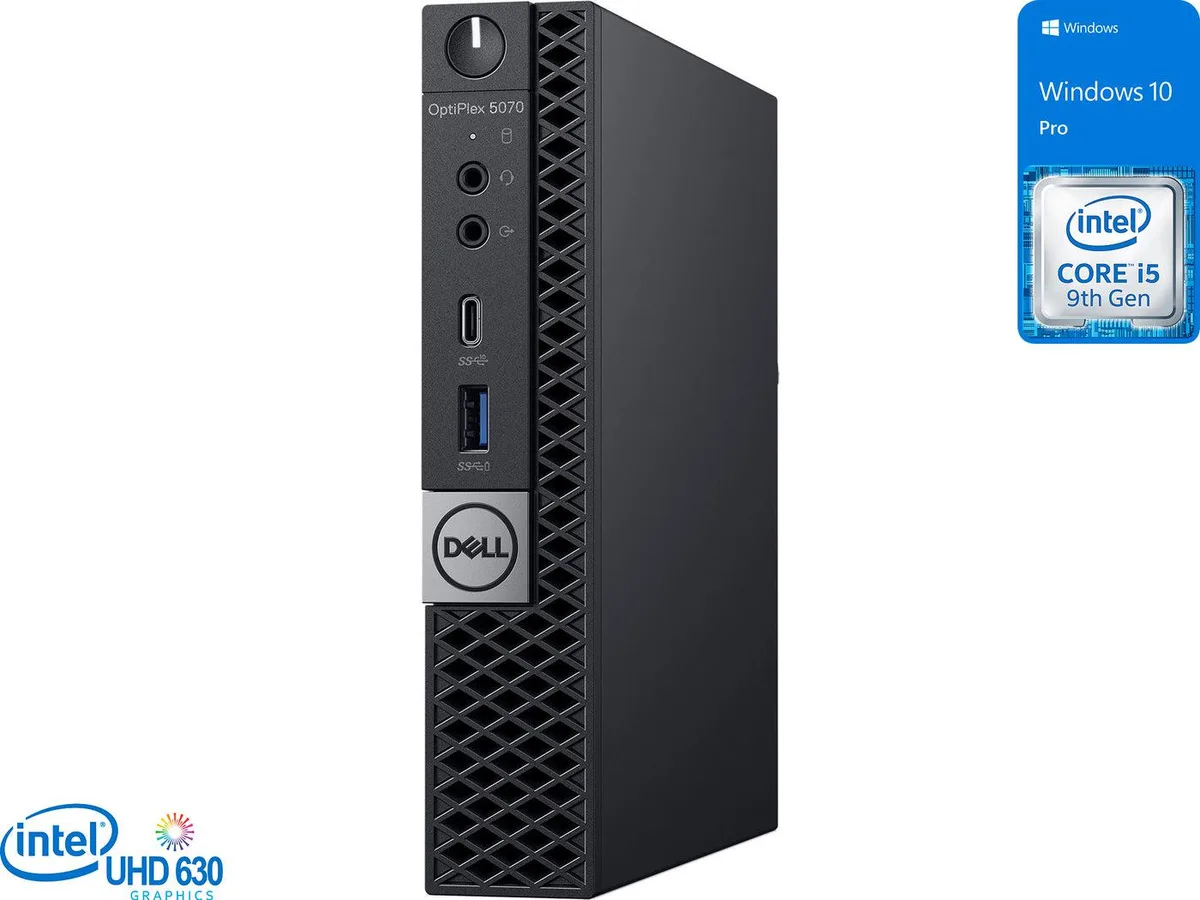 DELL DELL OptiPlex 5070 Micro Desktop PC i5-9500T 32 GB DDR4 512 GB SSD — product photo