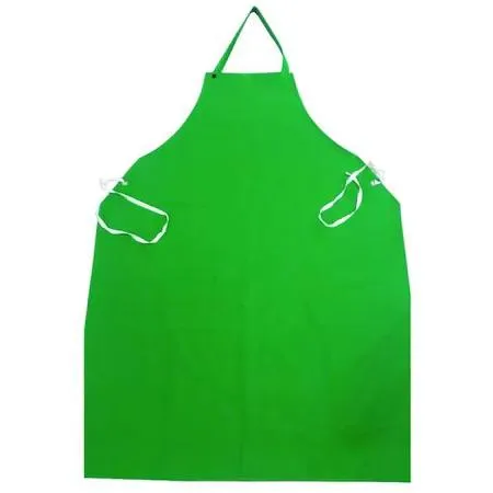Condor Condor 3XE79 Bib Apron PVC/Polyester Green 48 in Universal — product photo