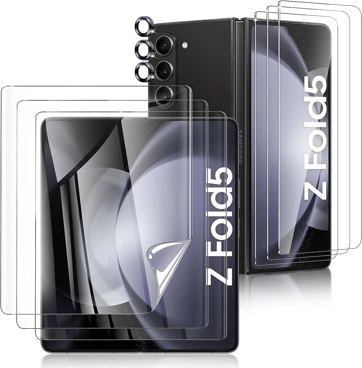 BONAEVER BONAEVER Galaxy Z Fold 5 Screen Protector Kit 3+3+3Pack — product photo