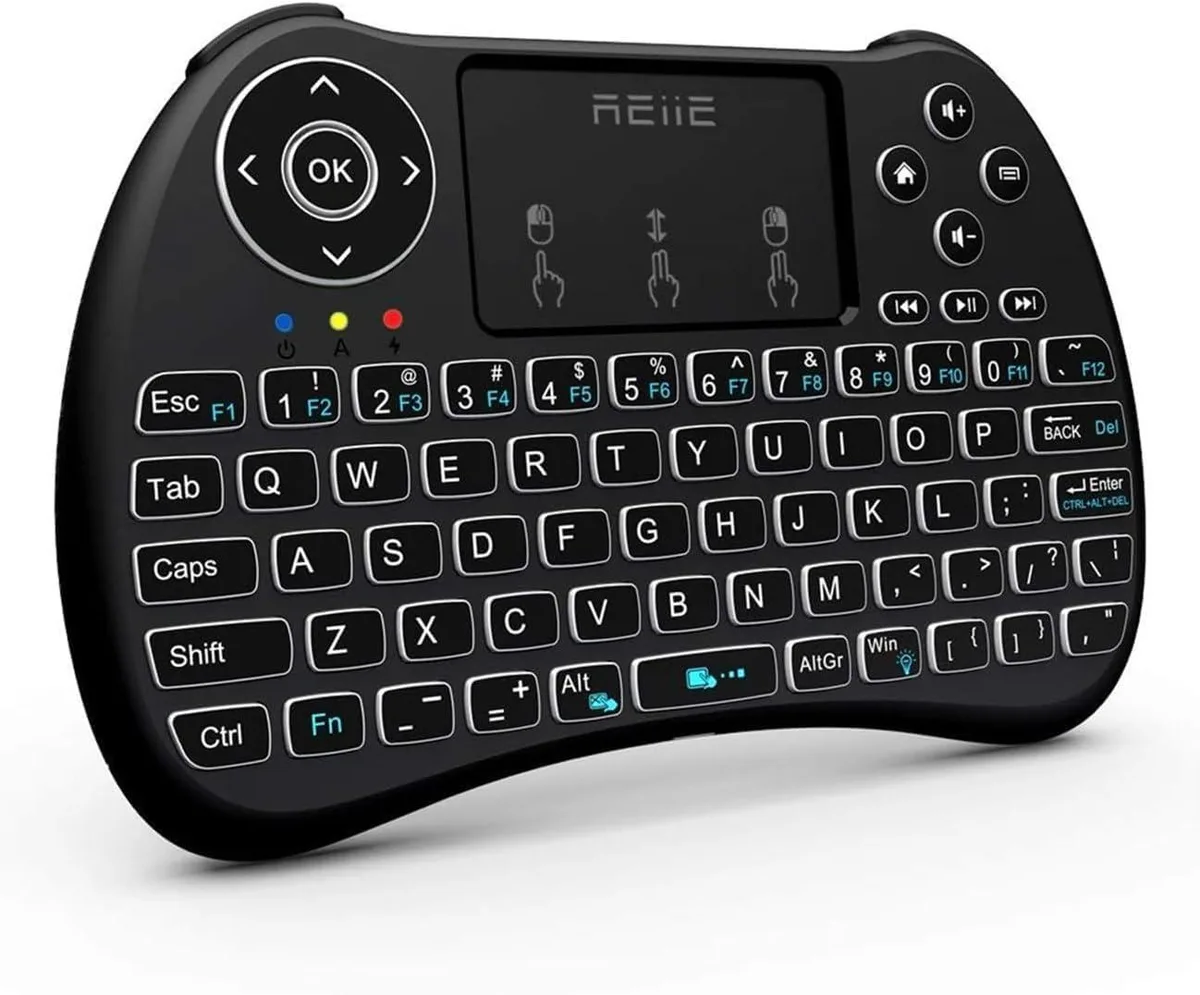 MCDODO MCDODO REIIE H9+ Mini Keyboard 2.4GHz Wireless Backlit 73 Keys Touchpad — product photo