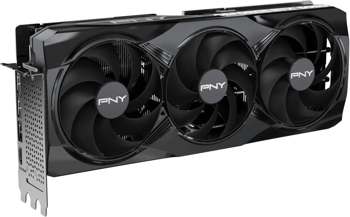 PNY Technologies, Inc. PNY GeForce RTX 5080 OC Triple Fan 16GB Graphics Card — product photo