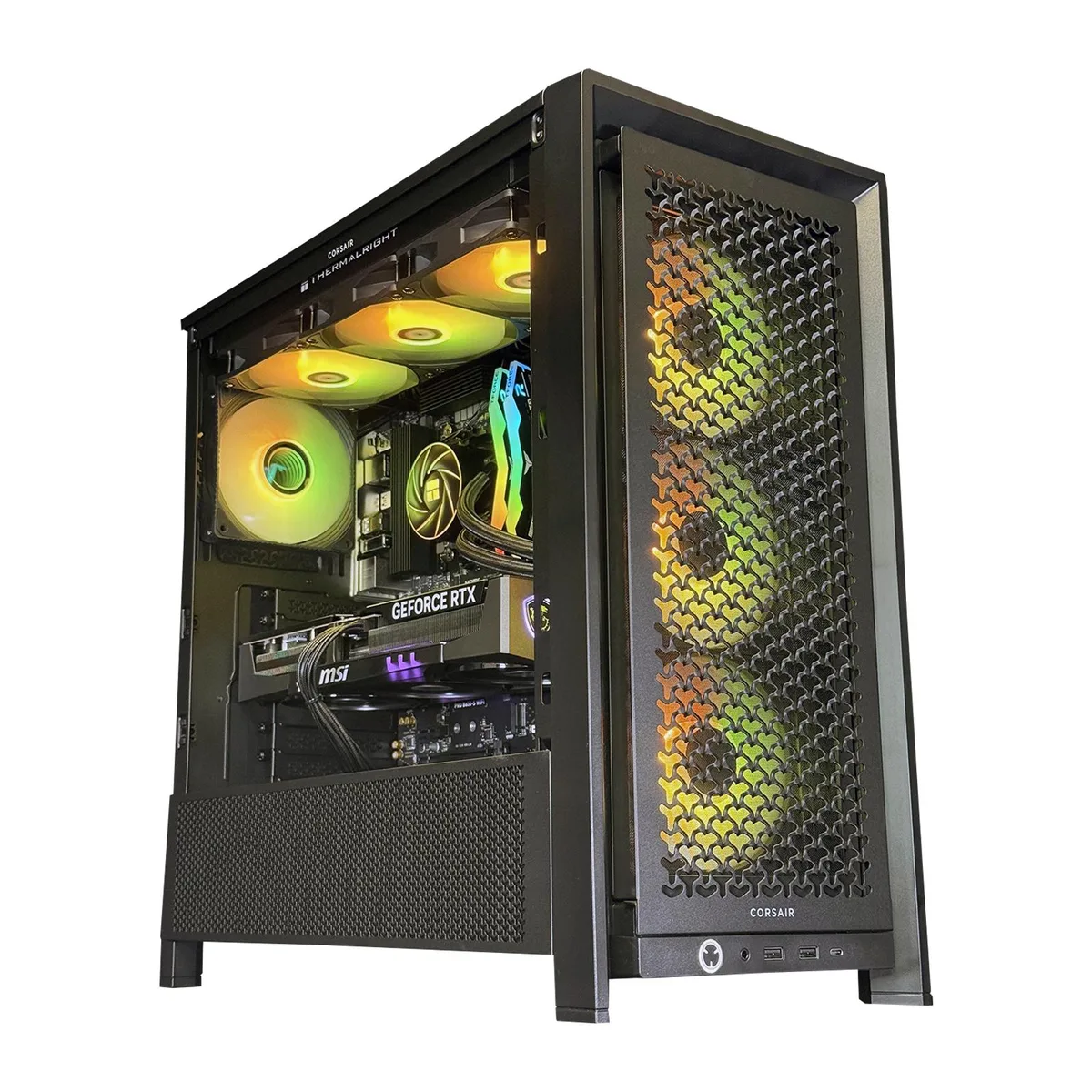 Andromeda Insights Andromeda Insights Elite 50 Frame gaming PC RTX 5070 Ti Ryzen 7 9800X3D 32GB DDR5 2TB NVMe 850W Corsair — product photo
