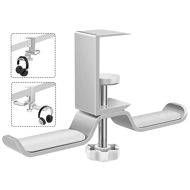 Parfums de Coeur Parfums de Coeur Headphone Stand 360 Rotatable Aluminum Silver accessory — product photo