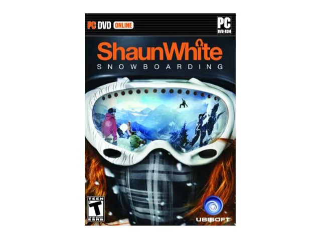 Ubisoft PC game DVD case with Shaun White snowboarding artwork