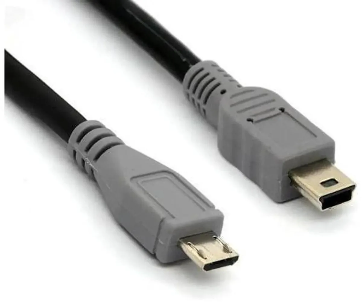 SMUGDESK SMUGDESK Micro USB Male to Mini 5Pin Male OTG Adapter Cable 20cm — product photo