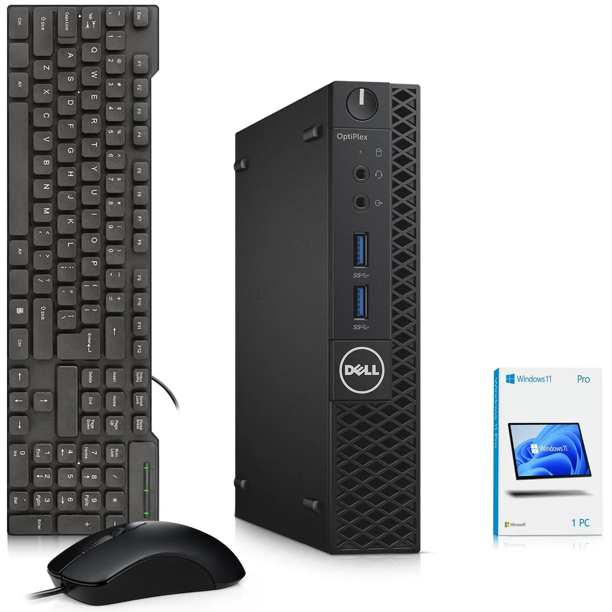 DELL DELL 3050 Mini PC i5-7500T 16GB 256GB Windows 11 Pro — product photo