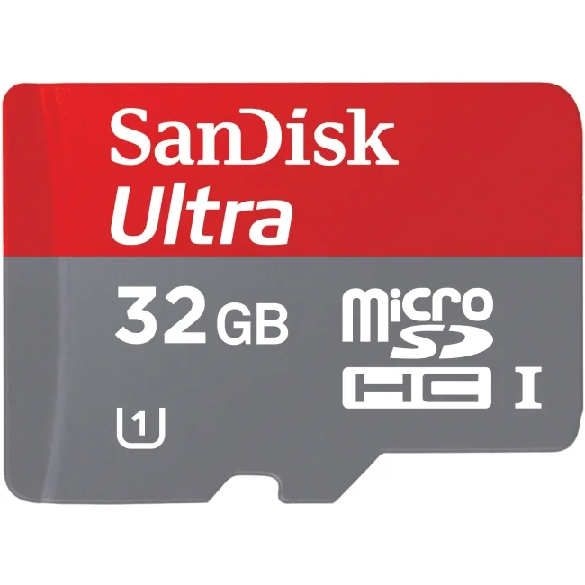 SanDisk SanDisk Ultra microSDHC 32GB SDSDQUI-032G-A46 memory card — product photo