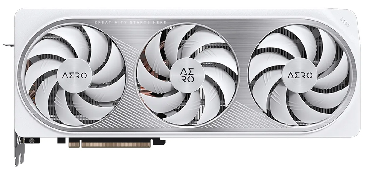 GIGABYTE GIGABYTE GV-N407TAERO OC-12GD GeForce RTX 4070 Ti AERO OC 12GB graphics card — product photo