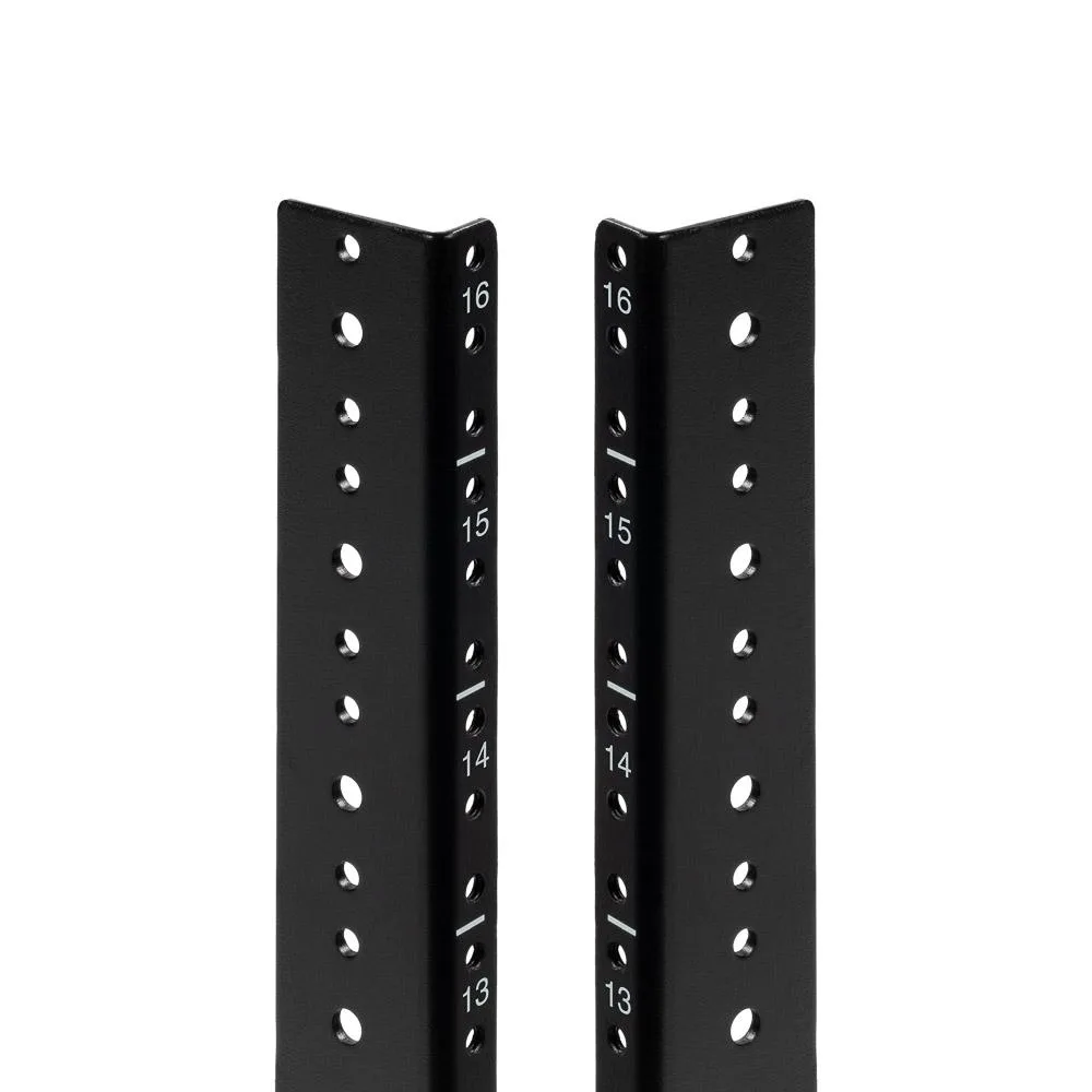 NavePoint NavePoint 16U Vertical Rack Rail Pair DIY Kit — product photo