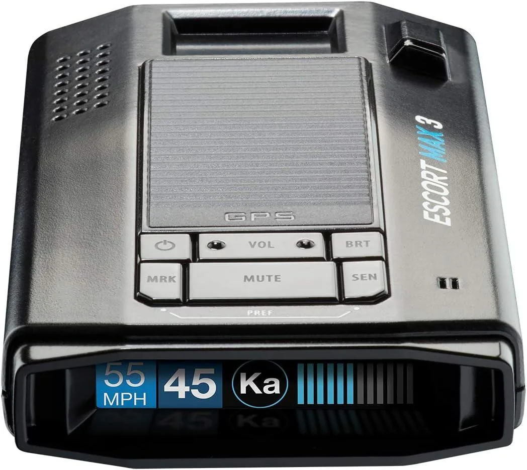 WUQ WUQ Radar Detector OLED 5.13"L x 2.88"W x 1.25"H — product photo