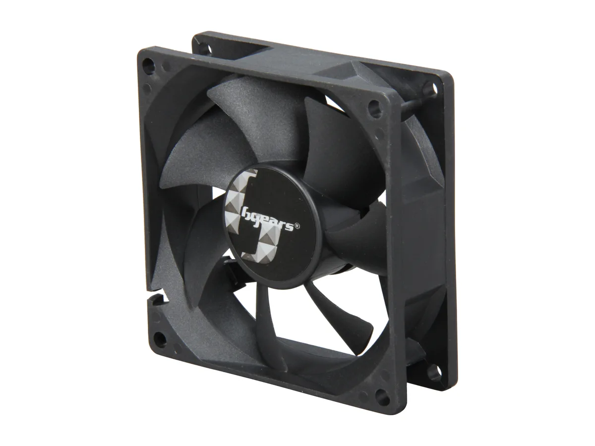 BGears BGears b-Blaster 80 80mm 3500 RPM 62 CFM 39 dBA 3-pin case fan — product photo