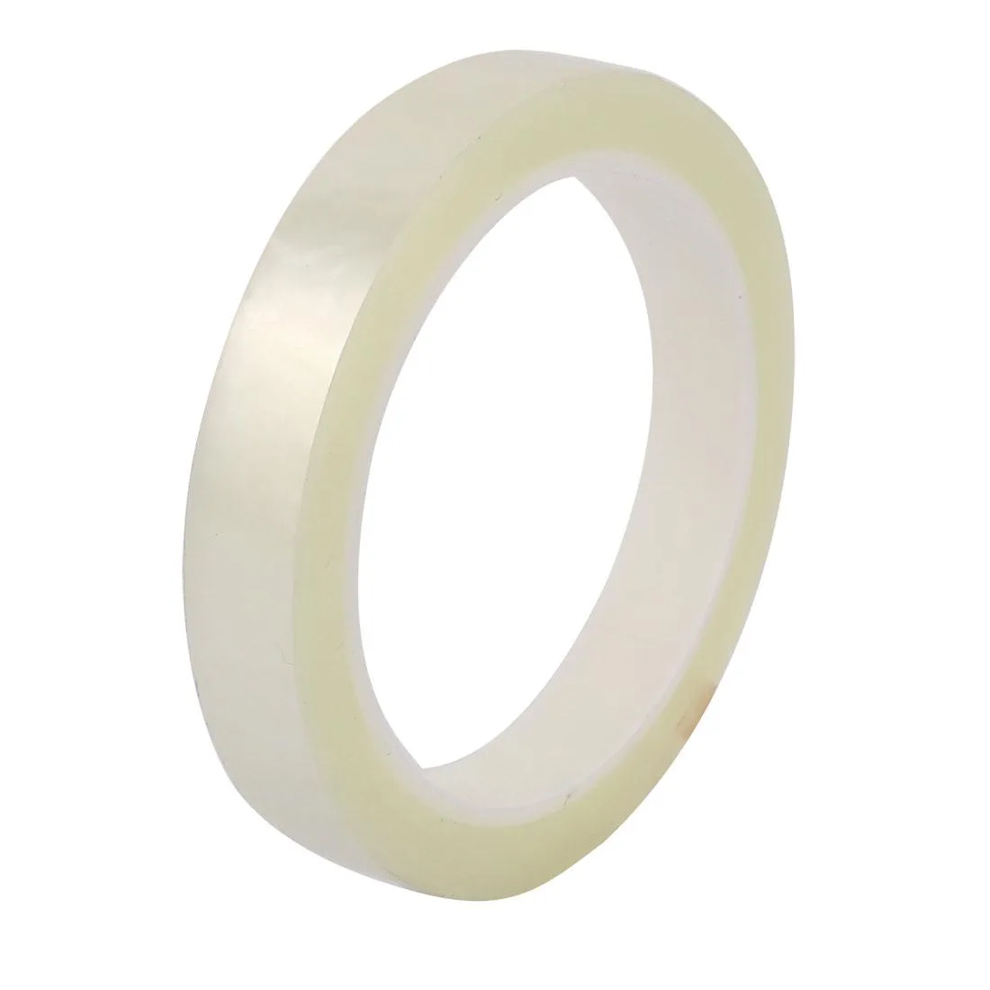 Clear Mylar tape roll 15mm wide 50m length on plastic core