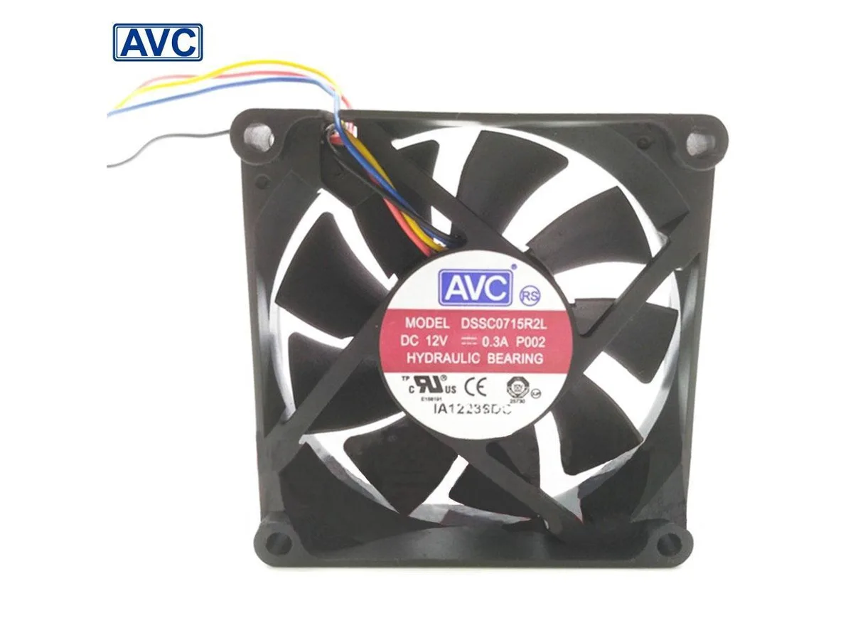 Fans Fans DSSC0715R2L P002 12V .3A 4-pin 100mm 70x70x15mm case fan — product photo