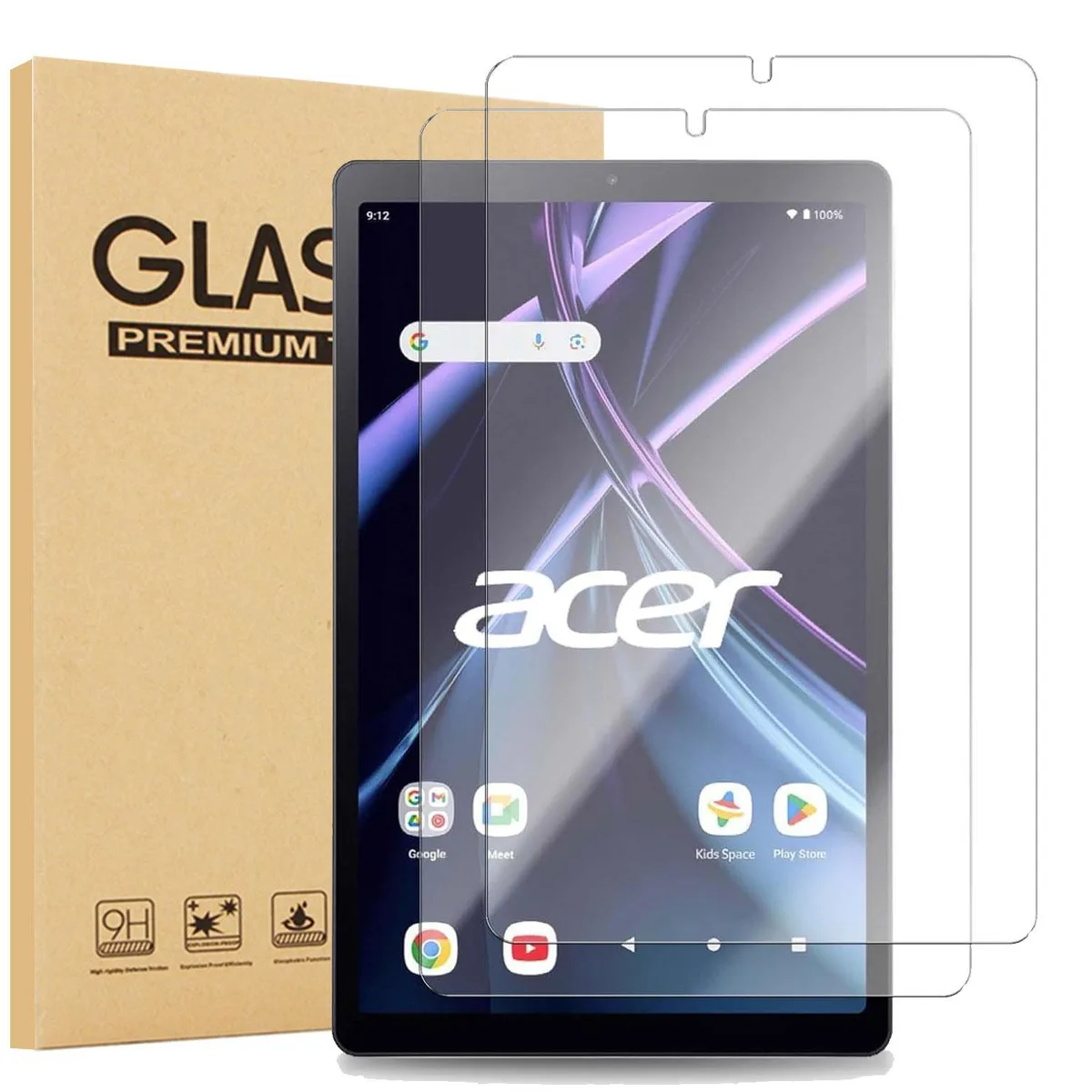 anicestore anicestore 2-Pack Tempered Glass Screen Protector for Acer Iconia Tab A8 8.7 Inch — product photo