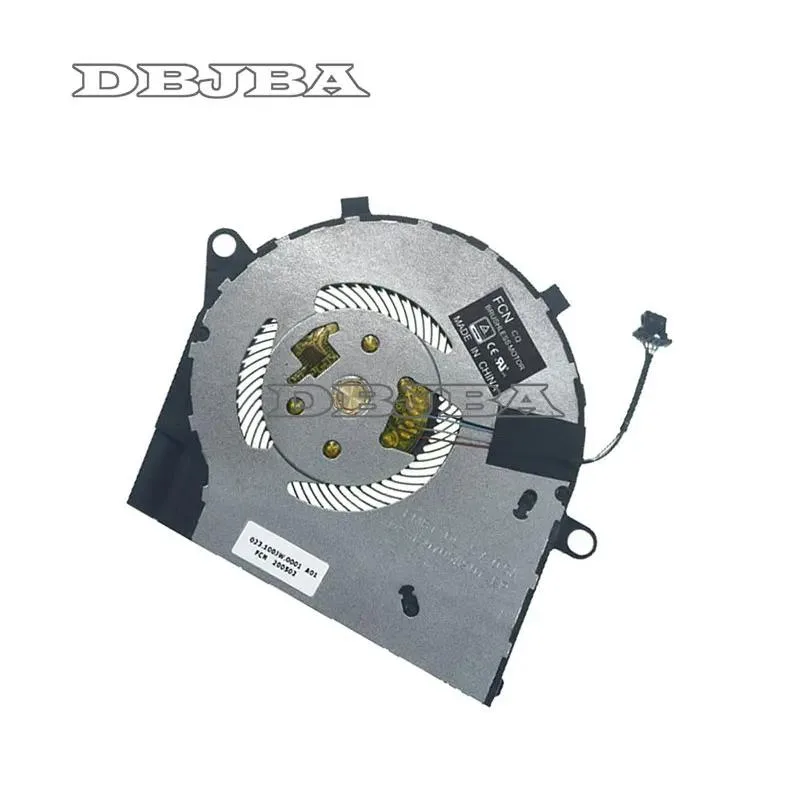 A single black laptop cooling fan with a four-pin connector and plastic housing